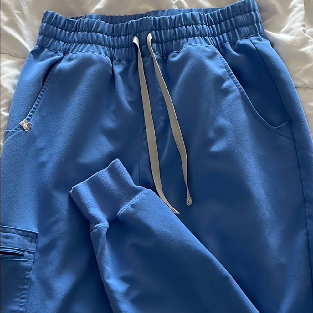 Figs high waisted jogger pants